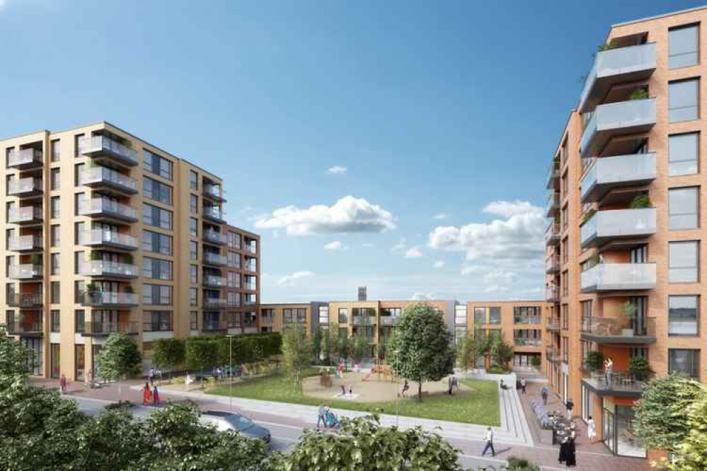 Copley Hanwell has been shortlisted for the award of 'Partnership Working' and for 'Planning for Affordable Housing'. Image Credit: Broadway Living