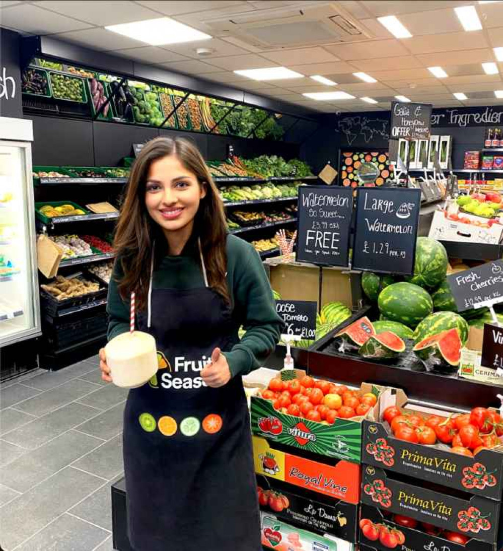 Sharron - greengrocer customer service