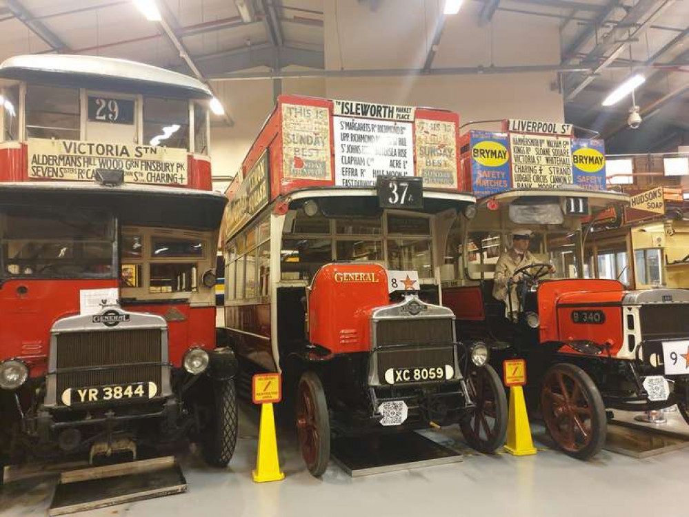 Buses, trolleybuses and trams also featured alongside trains. (Image: Hannah Davenport)