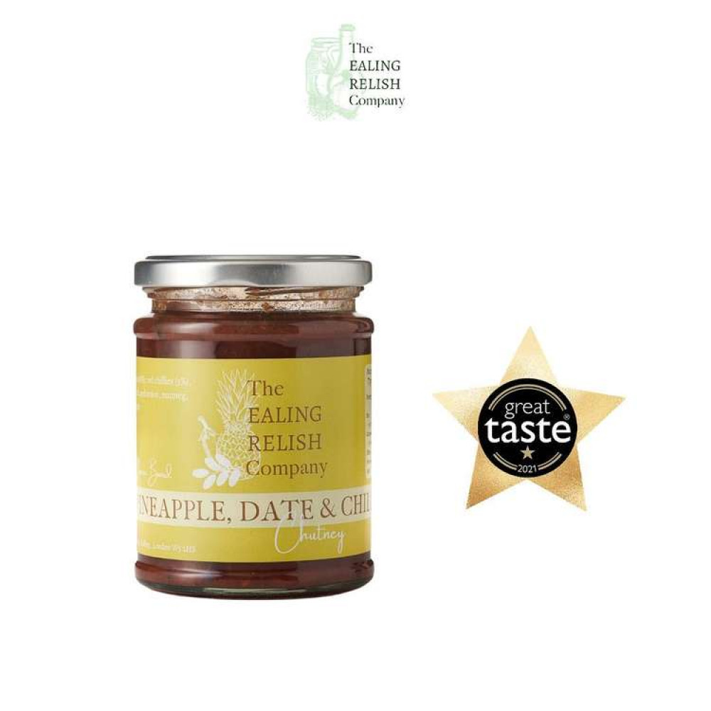 Gold star winner, pineapple date and chilli chutney. (Image: Ealing Relish Company)