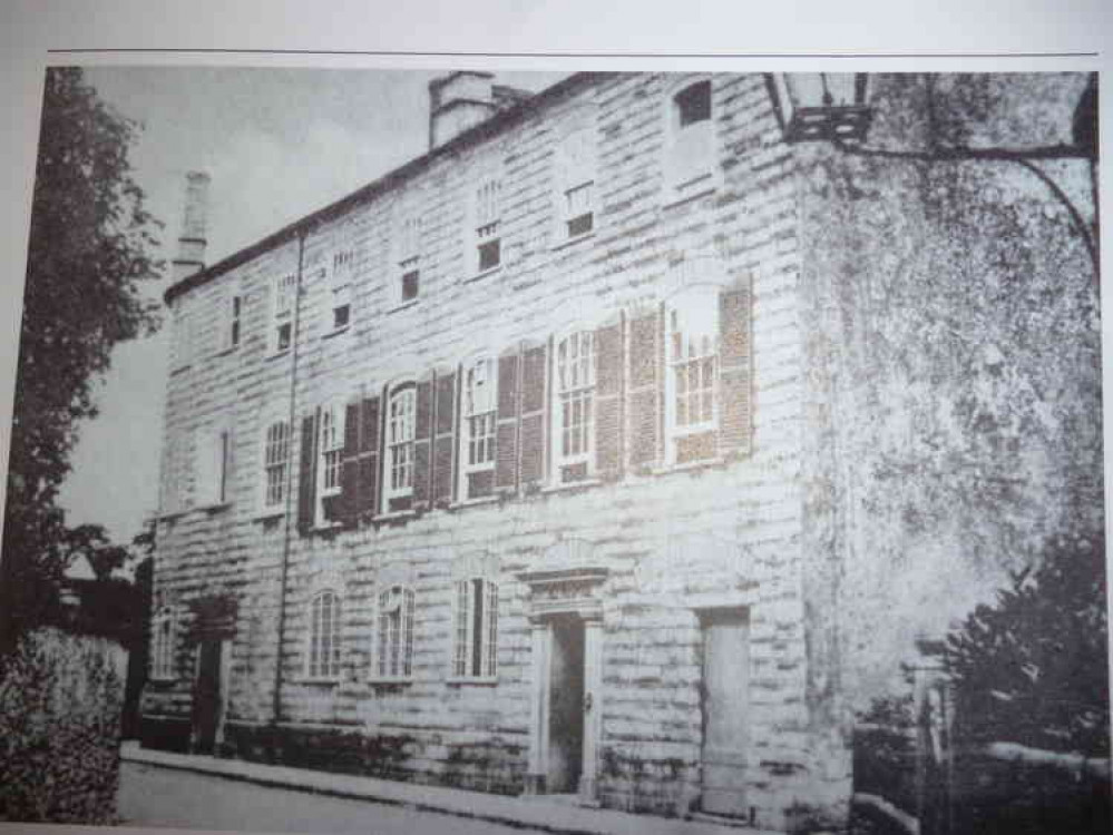 The Drill Hall in Silver Street in the 1950s (formerly Axminster Carpet Factory) now the Axminster Heritage Museum