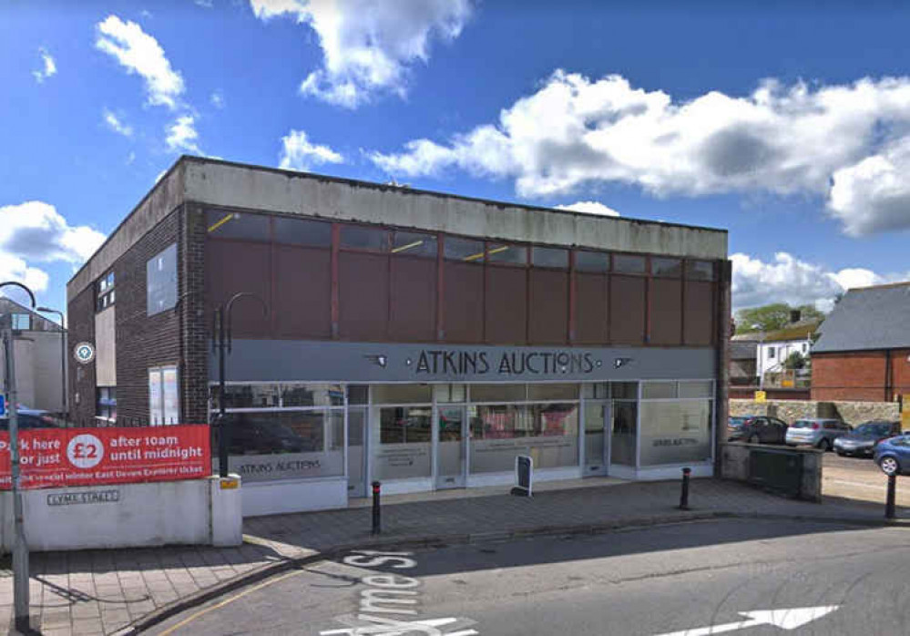 The current Atkins Auctions premises in Lyme Road is said to be no longer fit for purpose