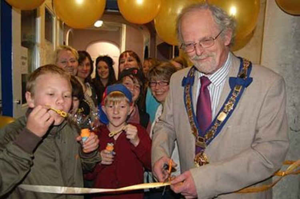 FLASHBACK TO 2014: the new youth club is Axminster  is officially open by the mayor at the time, Cllr Jeremy Walden.