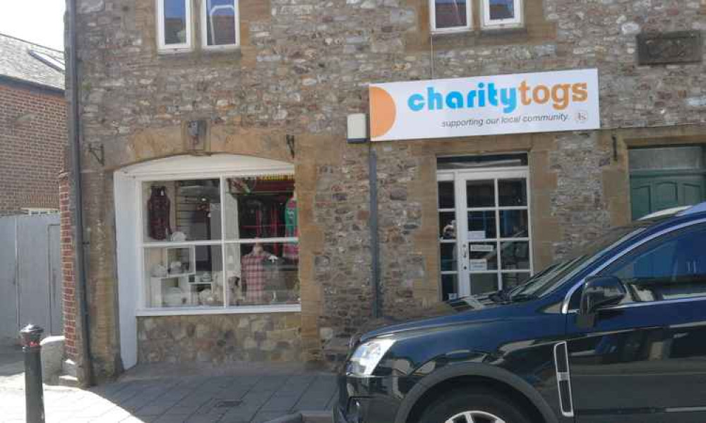 The Togs charity shop in South Street Axminster