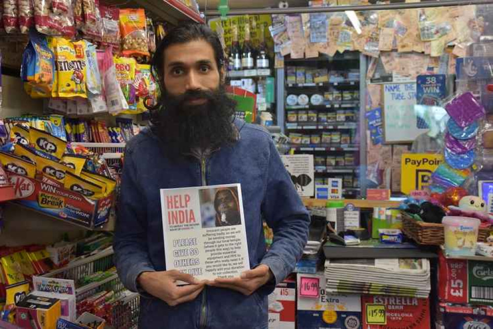 Deepen Patel launched the campaign inspired by a 94-year old customer