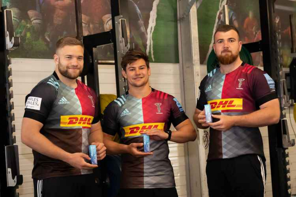 Harlequins Rugby is the UK's first partnership with VIRALEZE Antiviral Nasal Spray