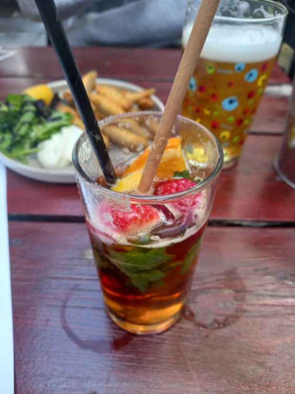 The White Swan does a cracking Pimm's