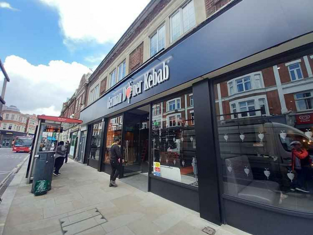 The new gourmet kebab shop on York Street in Twickenham