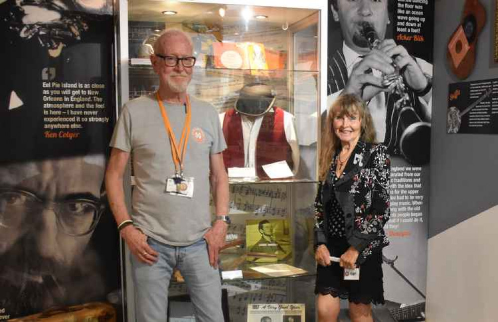 Volunteers Pete and Fluff (Image: Jessica Broadbent)