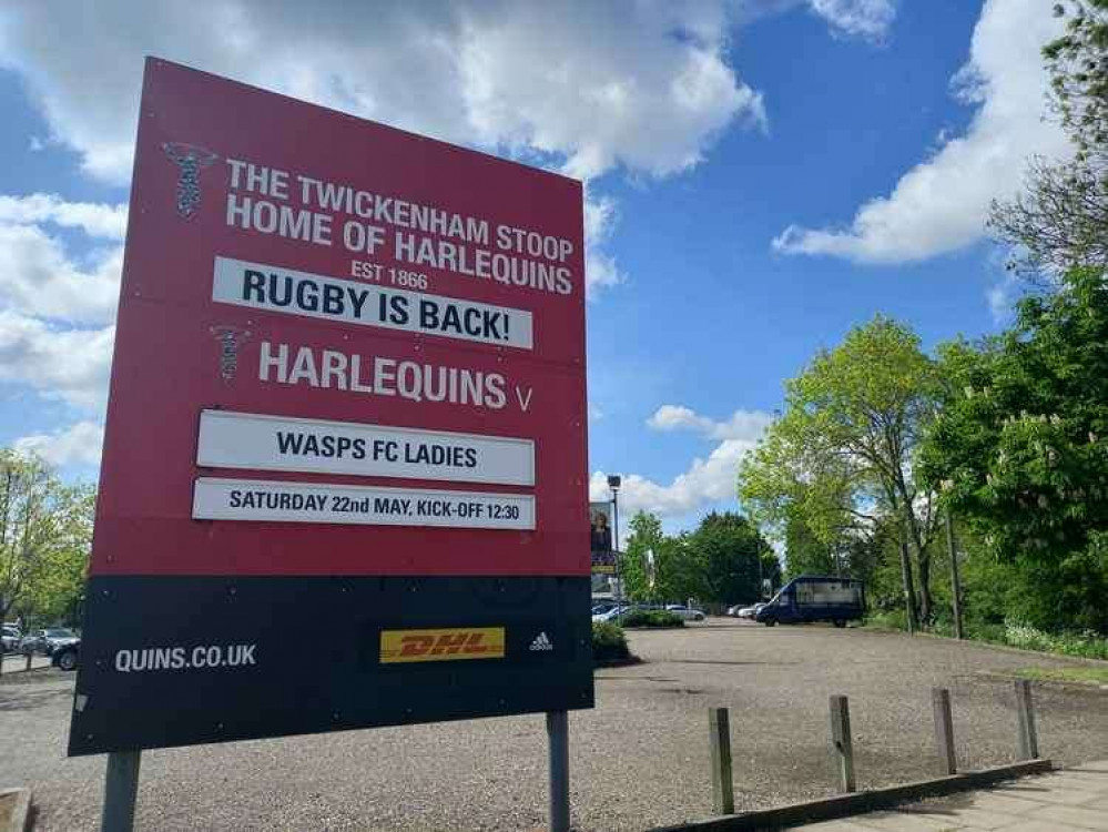 Harlequins Rugby Ground at Twickenham Stoop (Image: Jessica Broadbent, Nub News)