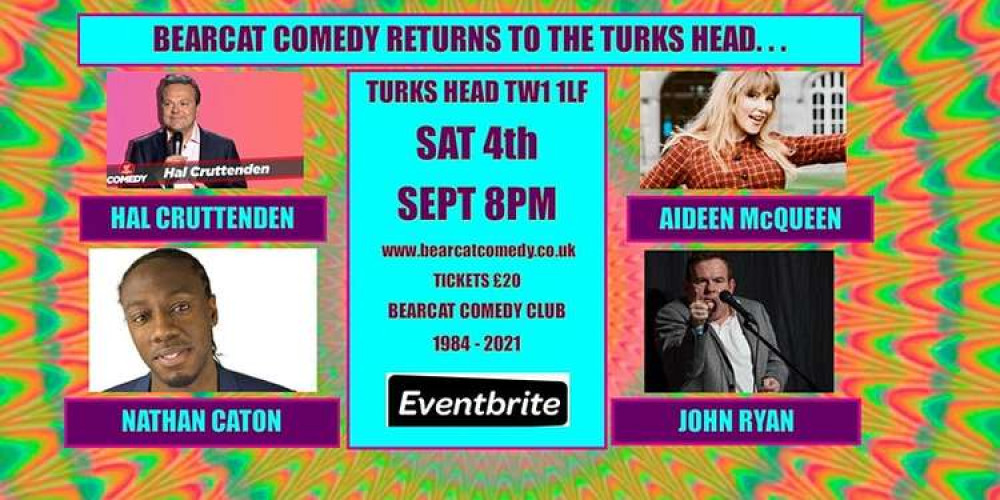 Bearcat comedy is returning to The Turk's Head this September!