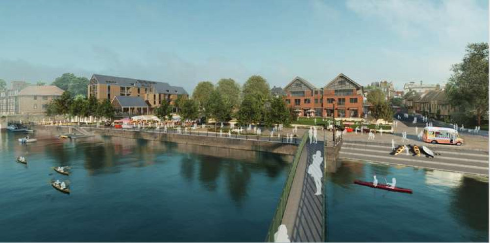 A view of the river from the proposed development. Credit: Richmond Borough Council.