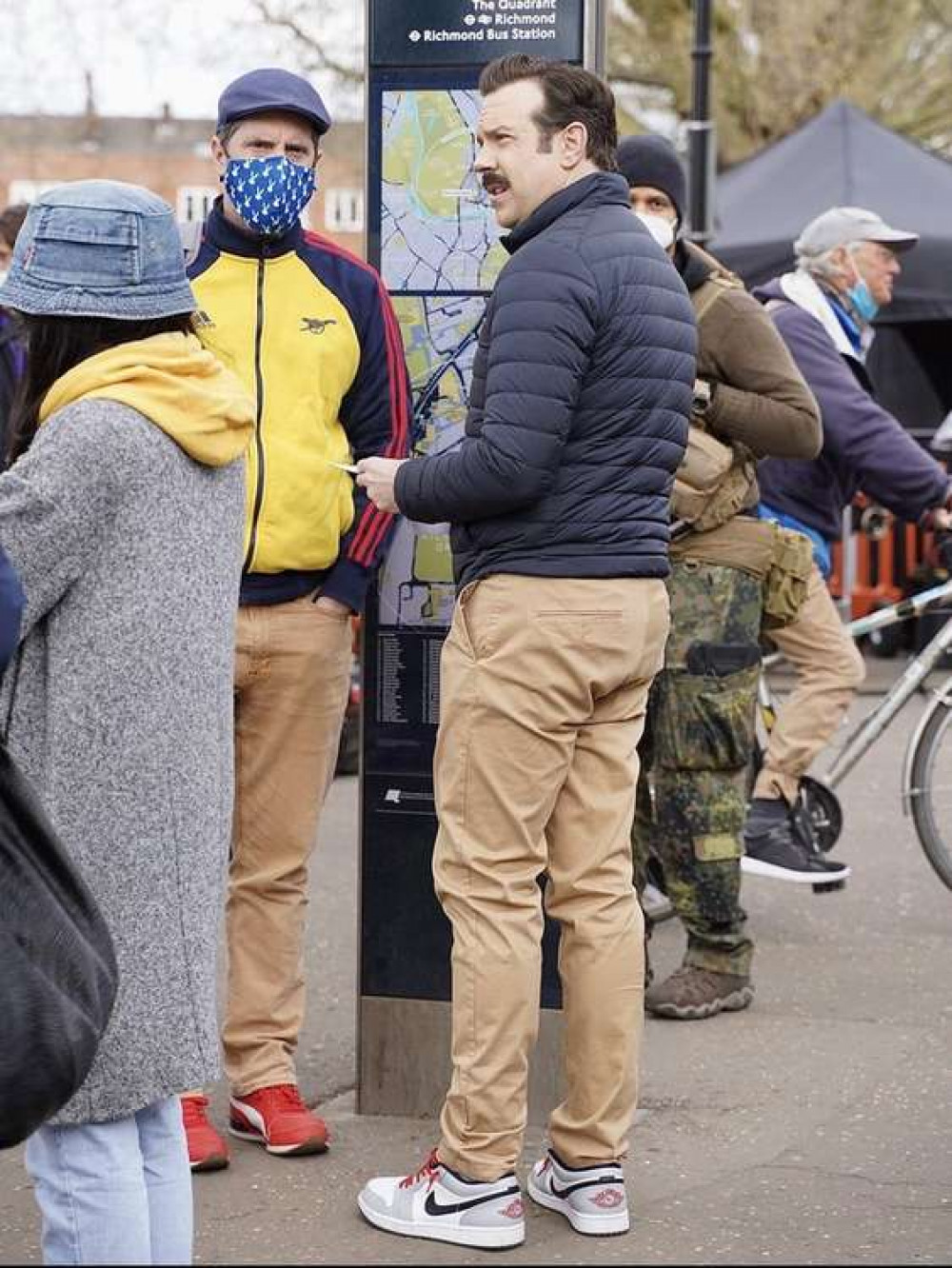 Jason Sudeikis on set. Credit: Nub News. Jason Sudeikis on set. Credit: Nub News.