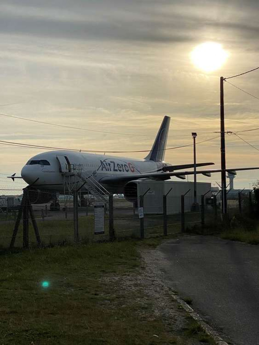 The Airbus 310 which will test HIFI in microgravity at Novespace base at Bordeaux airport