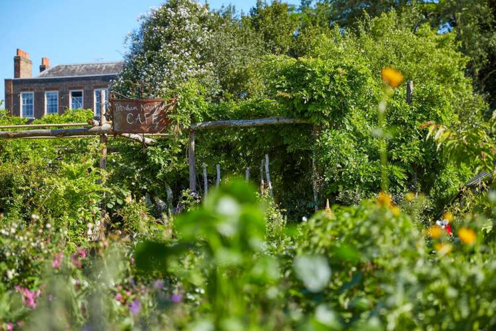 The beautiful Petersham Nurseries.