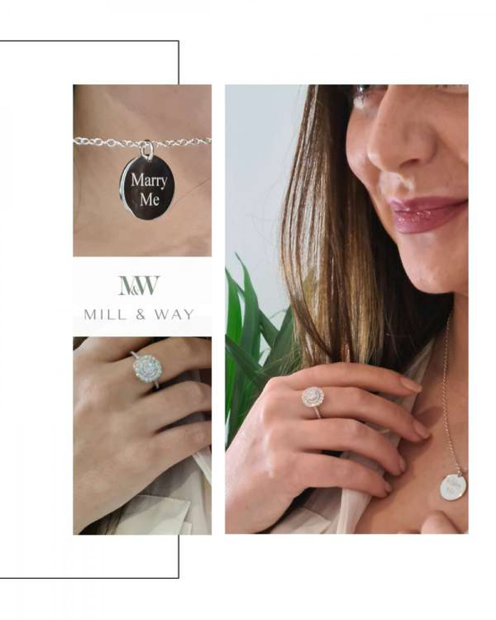 The aim of Mill & Way is to put the romance back into buying an engagement ring – moving it from being a transactional process into an event driven by love.