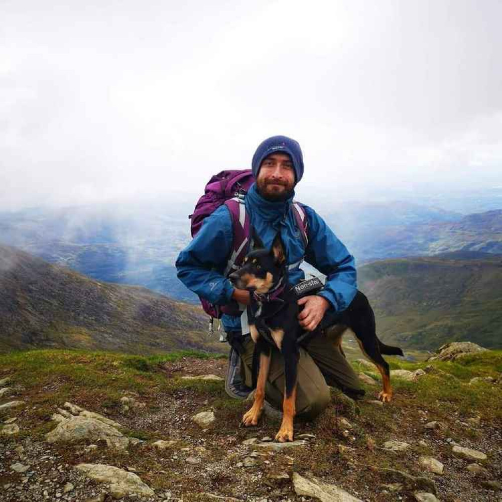 Leading the night ascent on Mount Snowdon - Laurence Norman