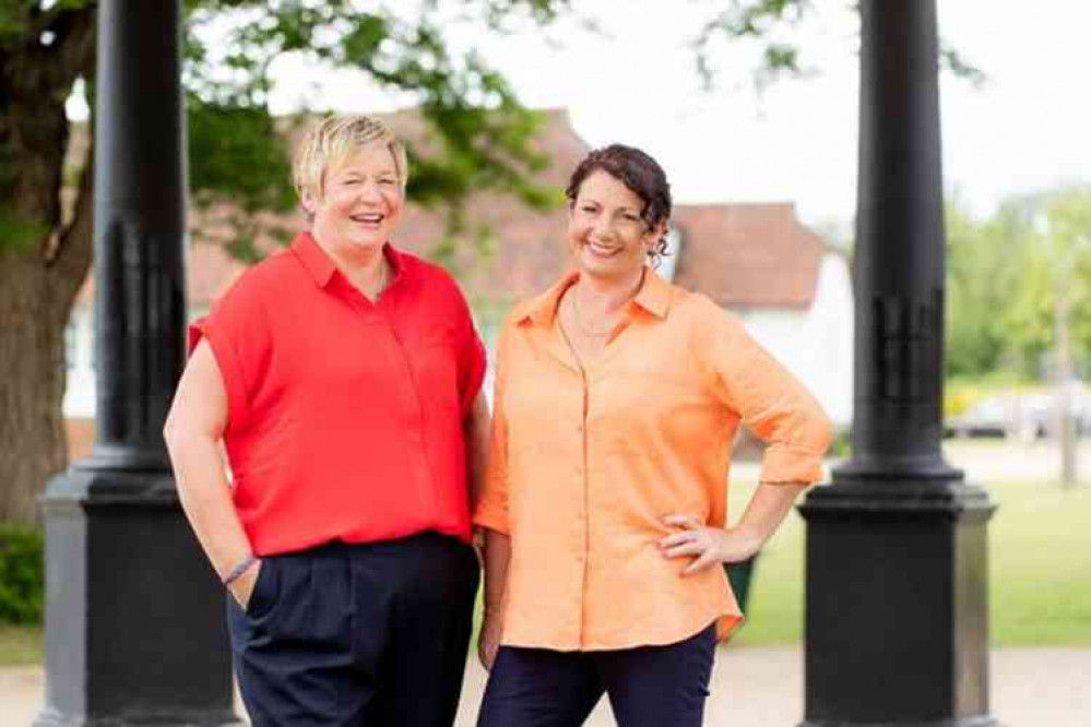 Faye Silver and Susie Bewell Faye Silver and Susie Bewell