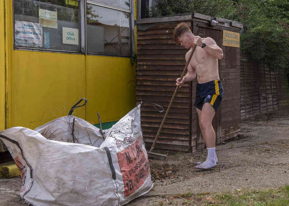 The Canaries require a lot of work done on their evocative Top Field ground. CREDIT: PETER ELSE