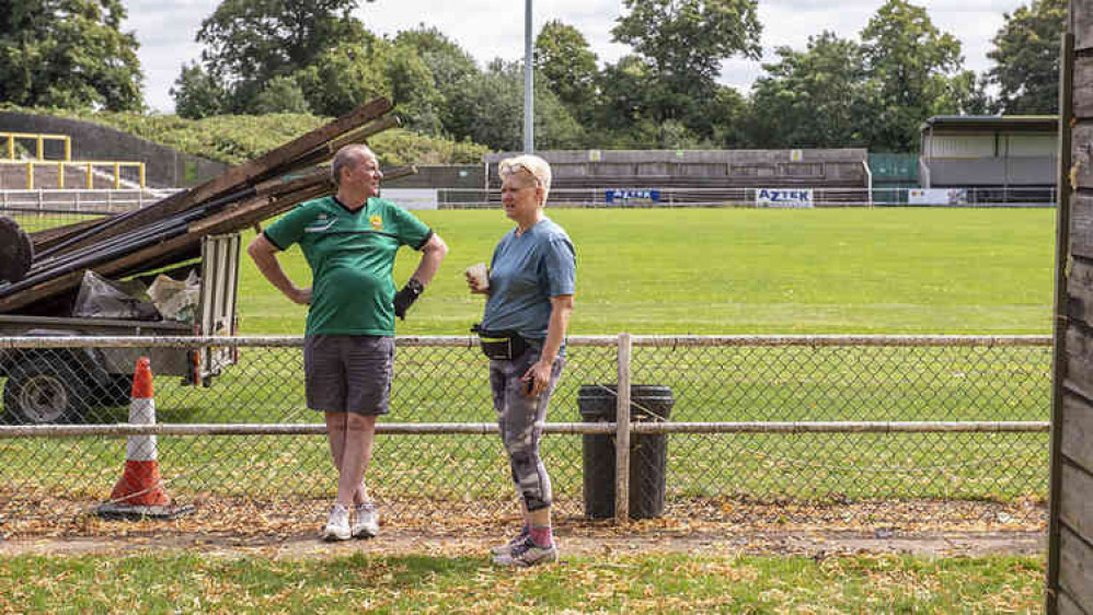 Hope for the future? The club needs the town to support its football club. CREDIT: PETER ELSE