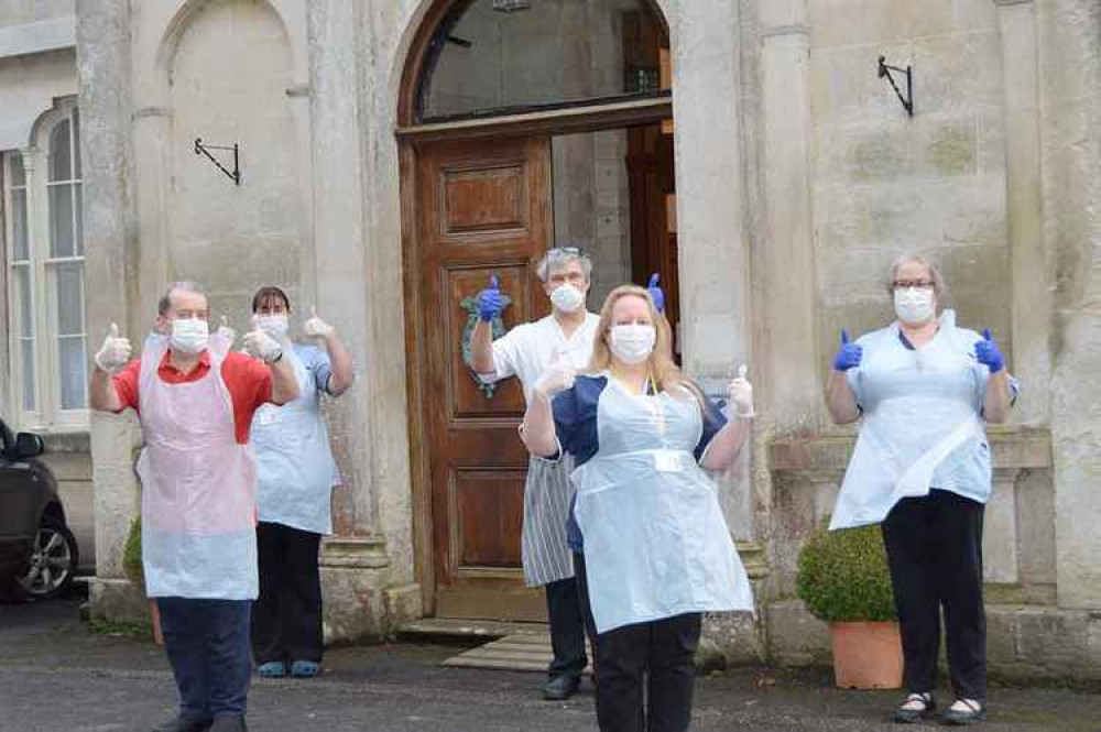 Staff and residents at Pinhay House Care Home in East Devon have already received the first dose of their COVID-19 vaccinations