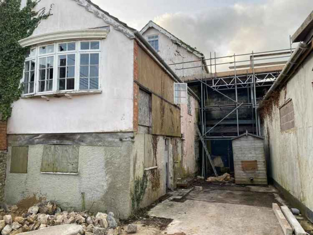 The old mill house has stood derelict since the 1990s