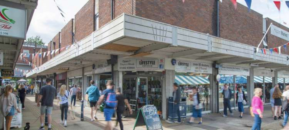 Hitchin Churchgate: NHDC confirm position on plans to sell £2.5m town centre site. PICTURE: Churchgate at the heart of Hitchin. CREDIT: LunsonMitchenall