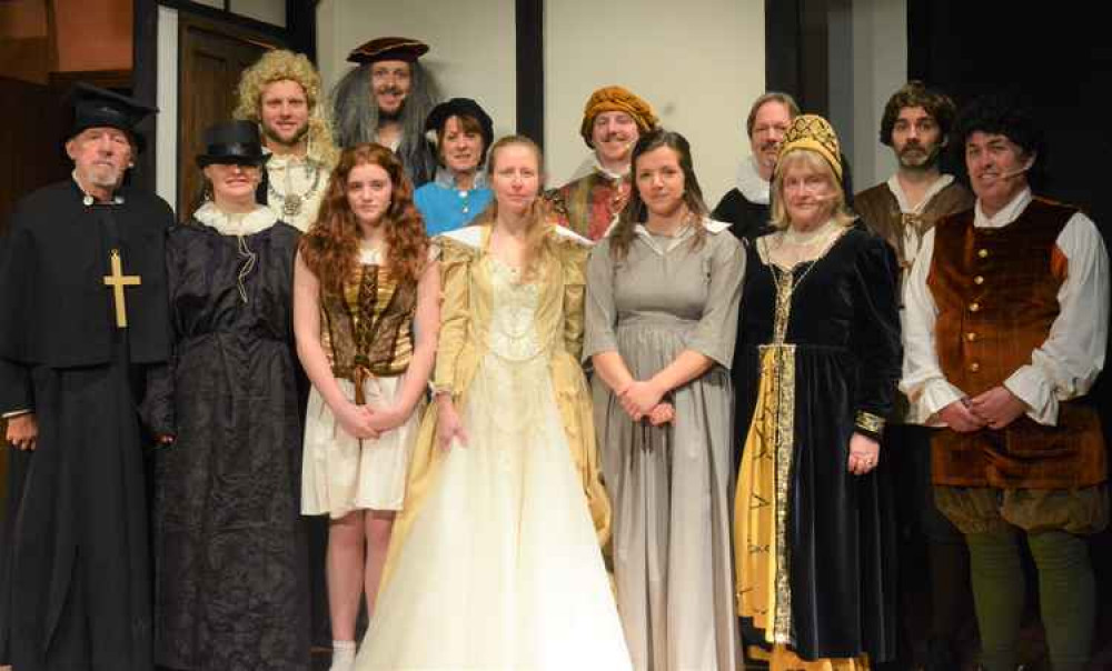 The last show staged by Axminster Drama Club was 'Blackadder Returns' in February 2020