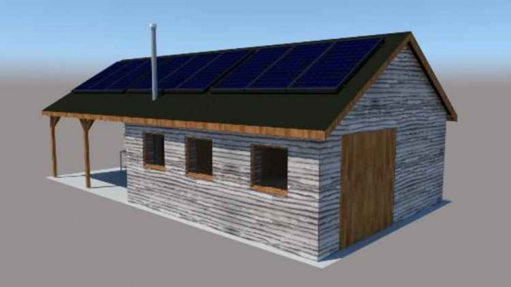 The proposed environmentally-friendly flower barn which will help open up Spindle Flowers to more people The proposed environmentally-friendly flower barn which will help open up Spindle Flowers to more people