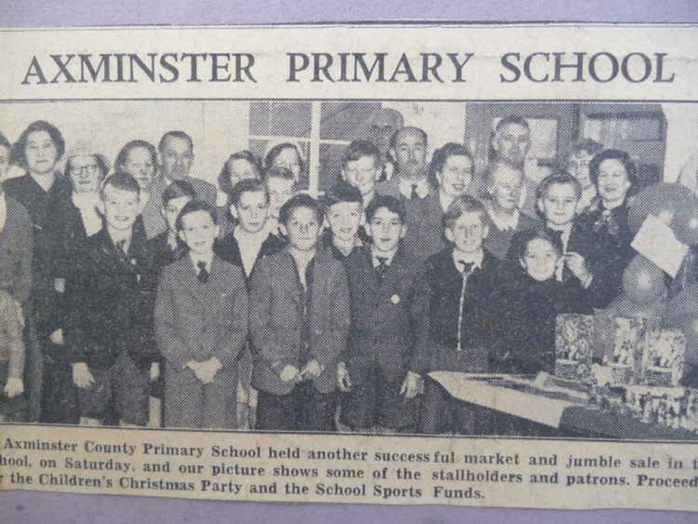 Axminster Primary School – I am at the front, on the left Axminster Primary School – I am at the front, on the left