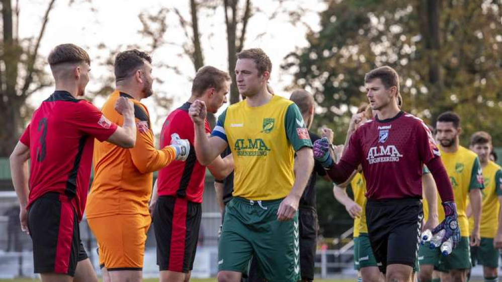 Hitchin Town 1-6 Needham Market: No tonic for struggling Canaries just a Suffolk Punch. CREDIT: Peter Else