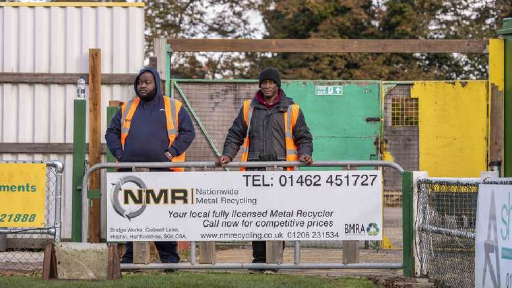 Supporters look on after a disappointing afternoon at Top Field. CREDIT: Peter Else