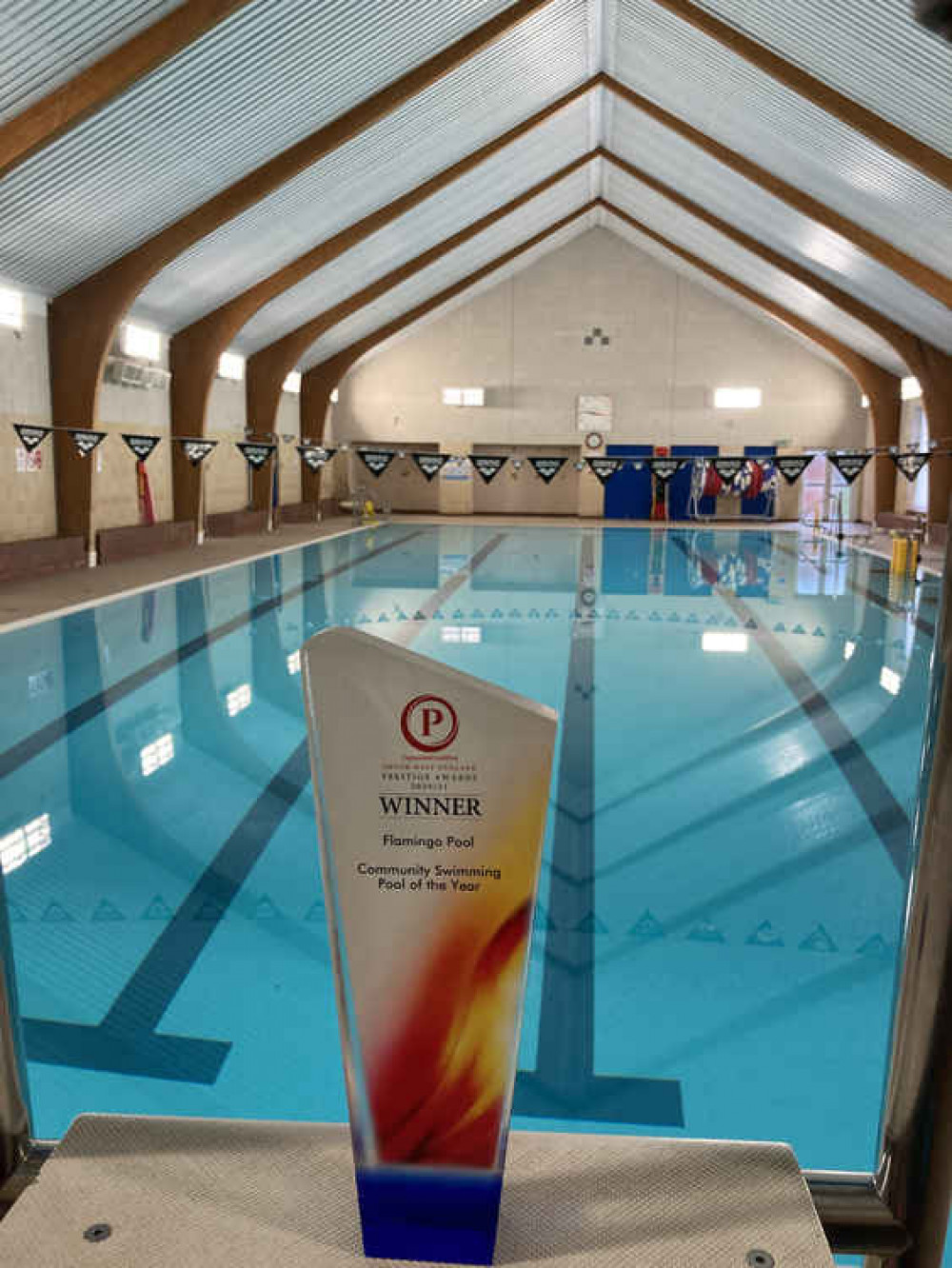 The Flamingo Pool are proud recipients of the 2021 Community Swimming Pool award