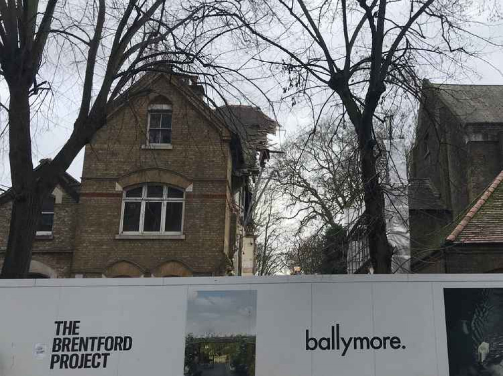 The building is next to St Lawrence's Church