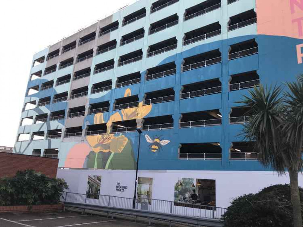 Skaters have been using the new car park