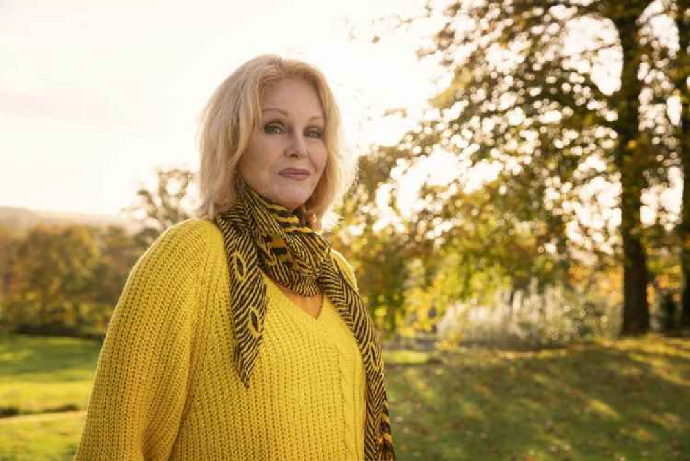 Joanne Lumley is exploring the UK