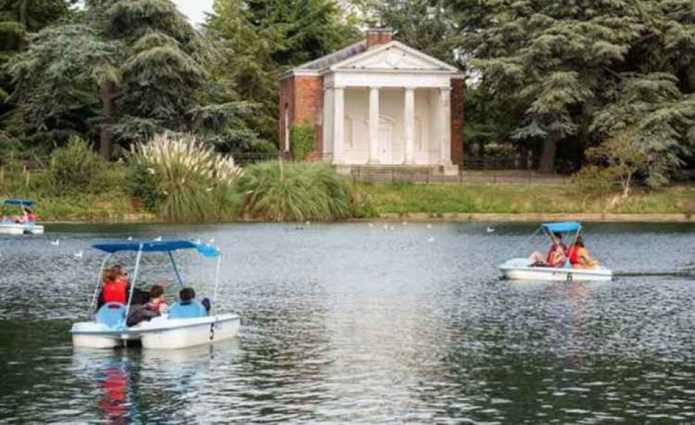 Gunnersbury Park pedalos are expected to be popular this year