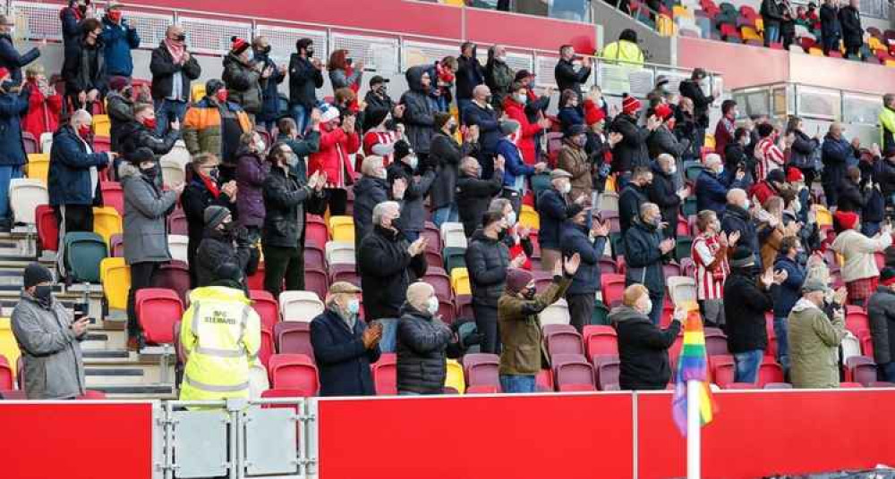 Brentford Fc hope to have fans back in the stadium next week