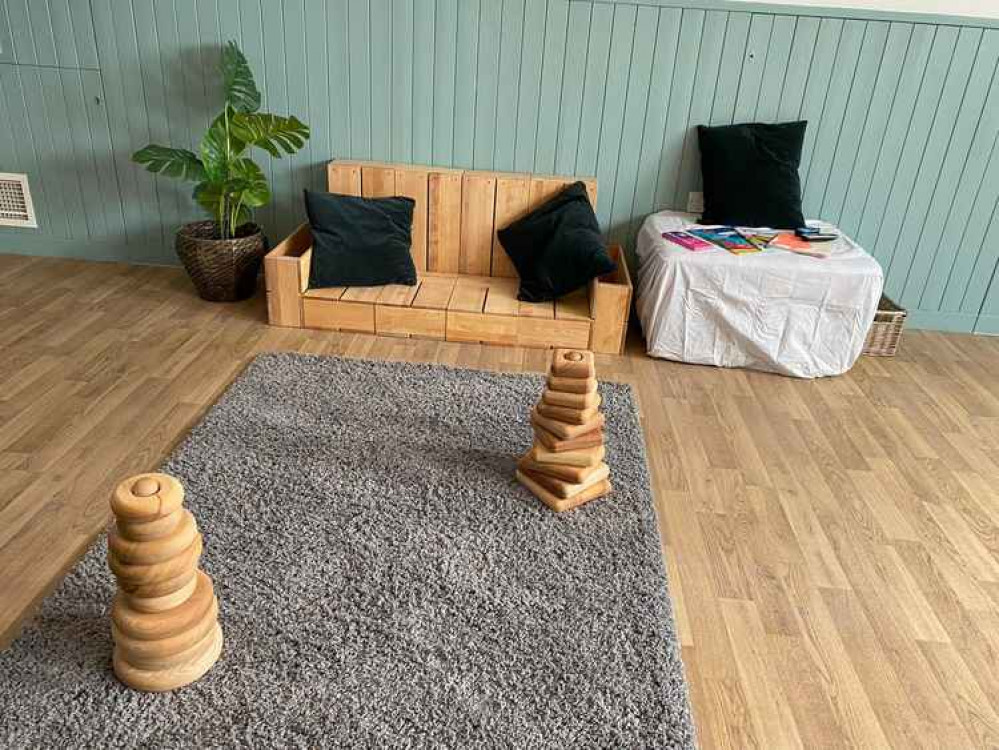 The nursery has utilised space on the top floor of the three-storey converted building, to create an environment in which children can reflect on their emotions and boost their wellbeing, through activities including yoga and mindfulness