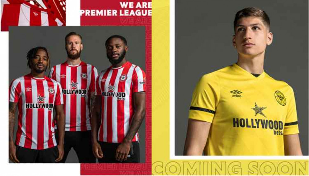 The new kits will be available from the official Bees store on July 24. Image Credit: Brentford FC