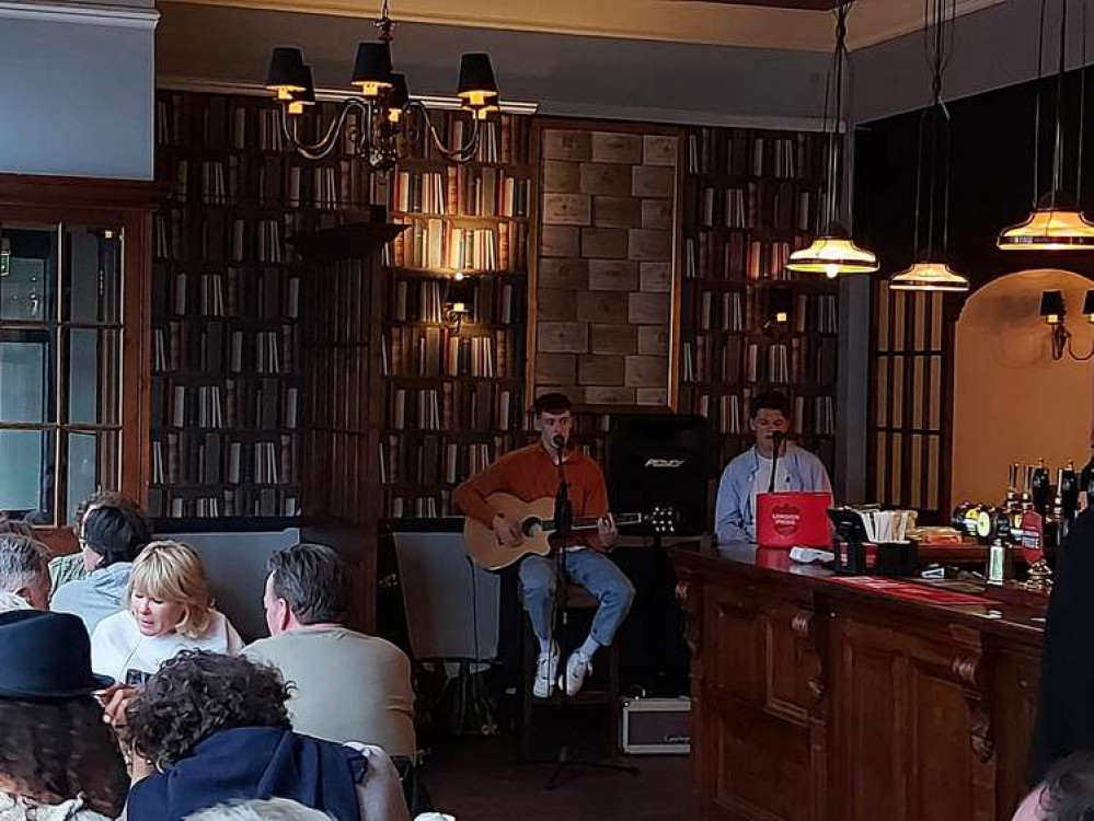 The opening night saw live music, which Peter hopes will become a regular thing. Image Credit: Peter Clarke