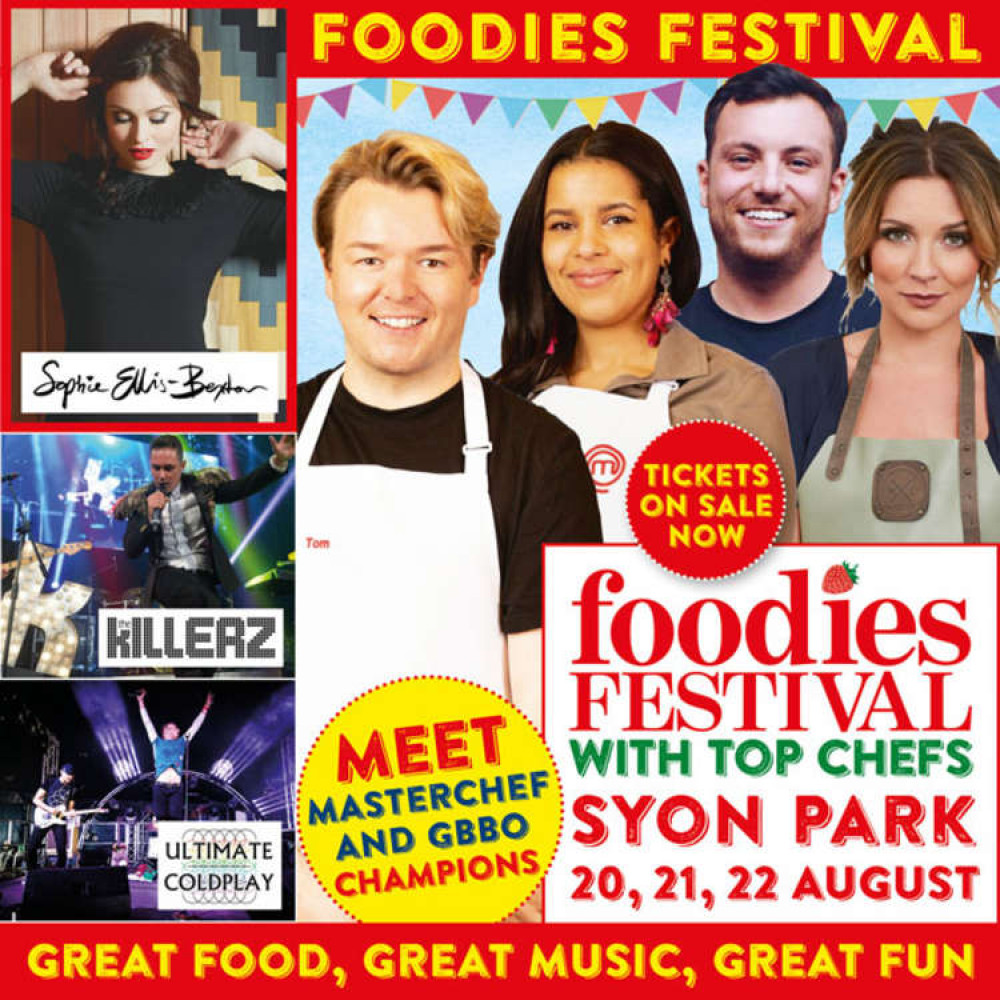 The UK's biggest food festival returns to Brentford's Syon Park on 20, 21 and 22 August - will you be going?