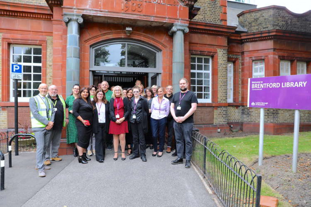 The building was donated to the borough by Andrew Carnegie in 1903. Credit: Hounslow Council.