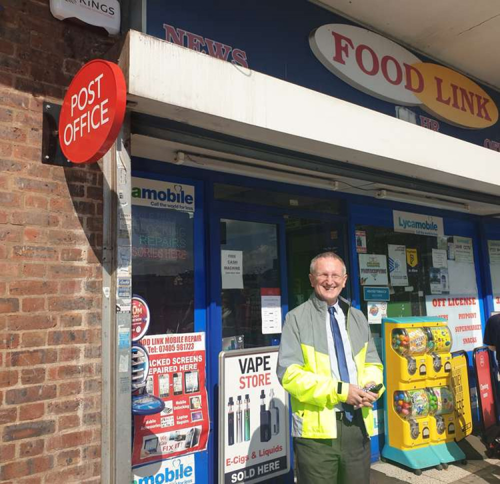 Cllr Theo Dennison attended the opening at 204 High Street. (Image: Hannah Davenport)