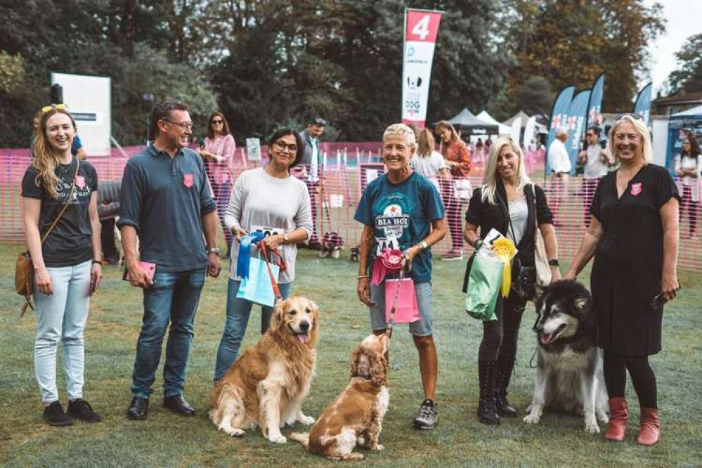 Winners for Handsome Dog. (Image: Chiswick Dog Show)