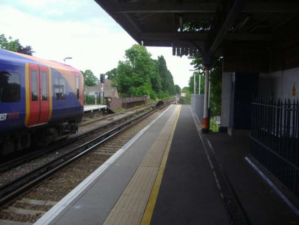 Isleworth station on the South Western Railway service to Waterloo. (Image: Geography)