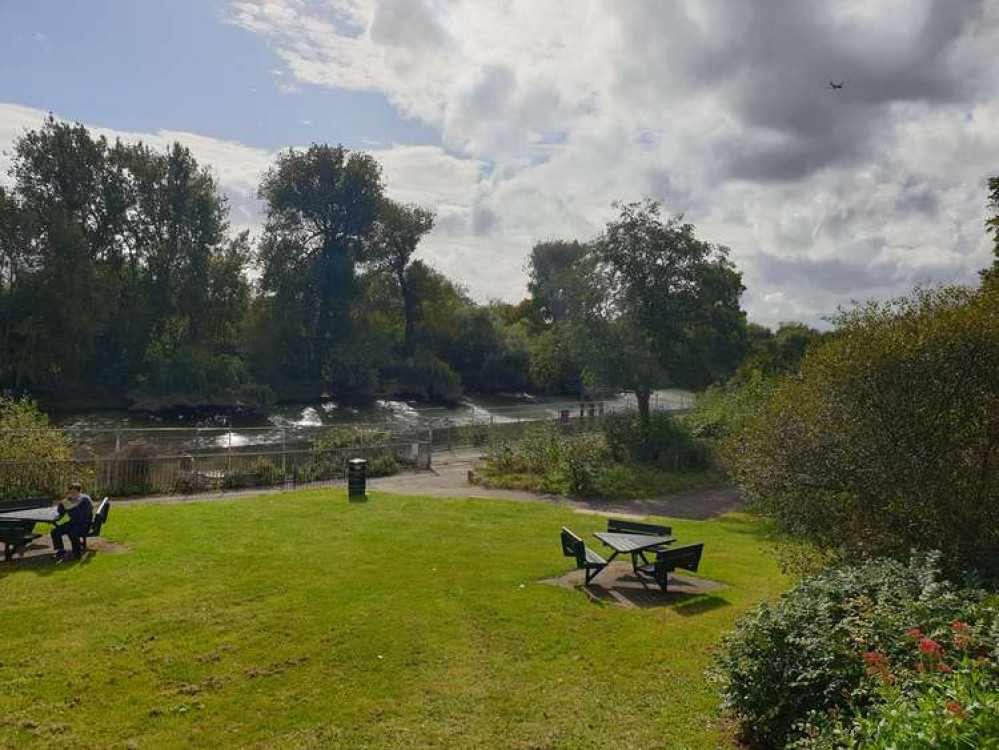 The River Thames through Brentford.