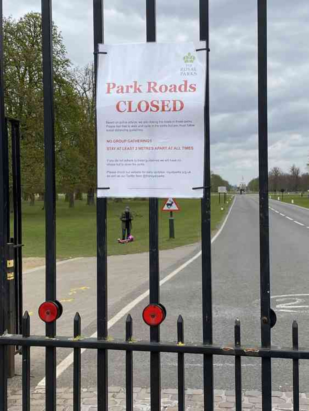 Bushy Park closed to cars