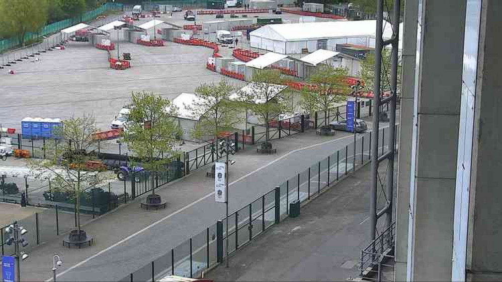 First official photos of Twickenham testing site