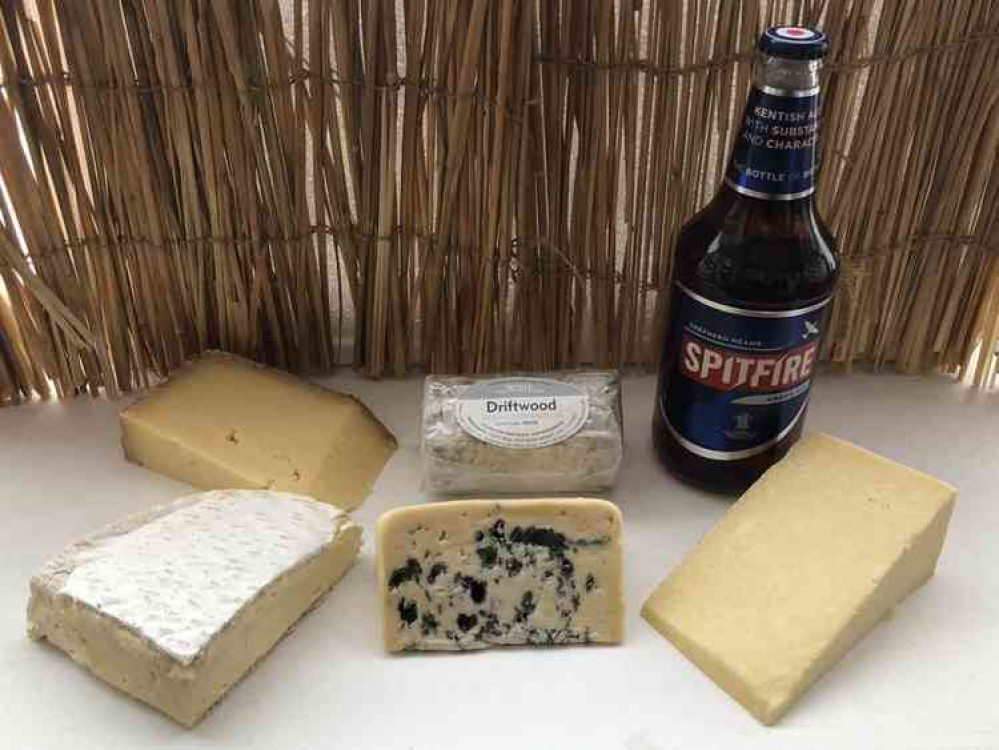 Cheese and beer to bring some cheer!